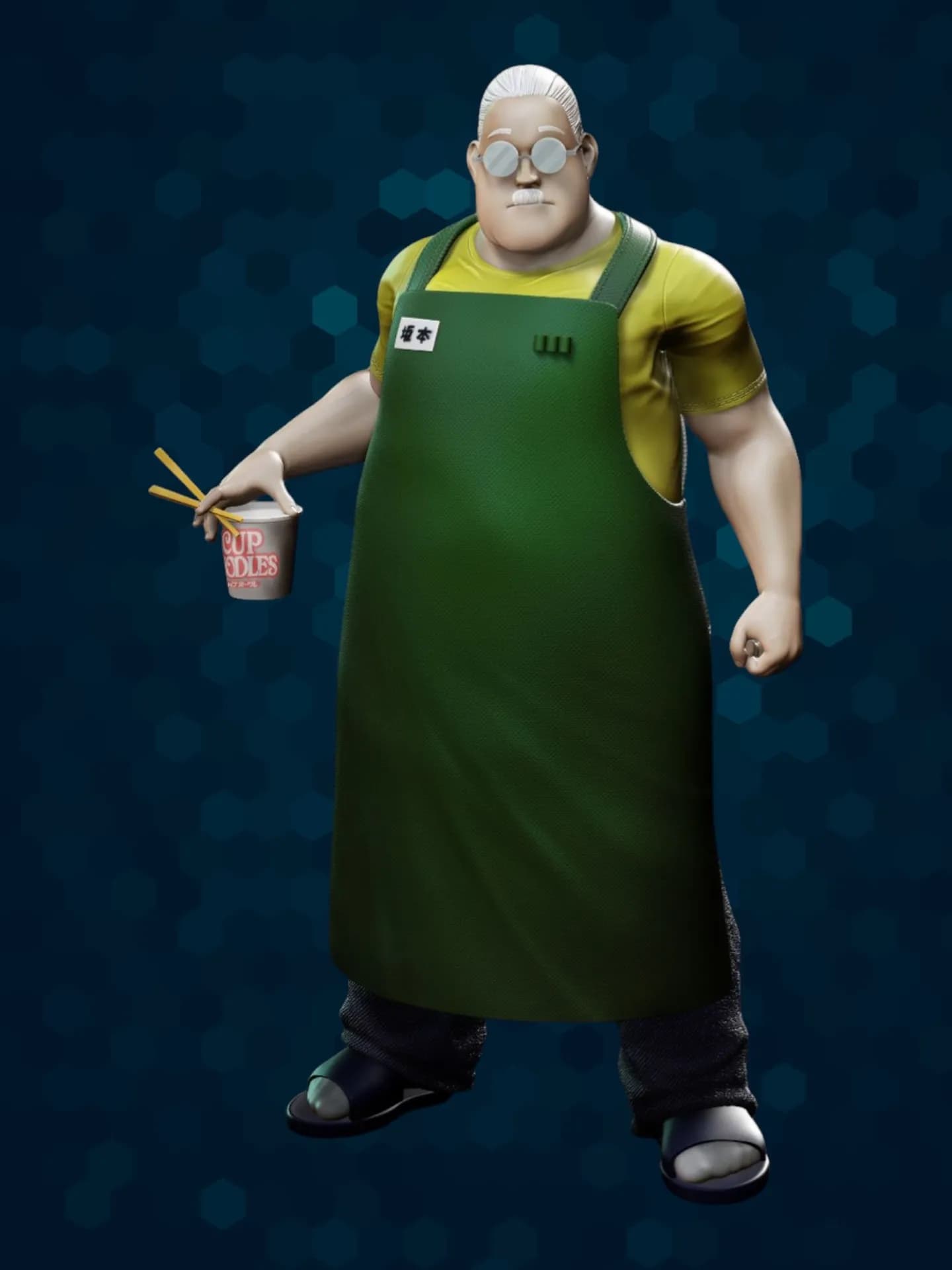 One Punch Man Saitama Shopping Dude